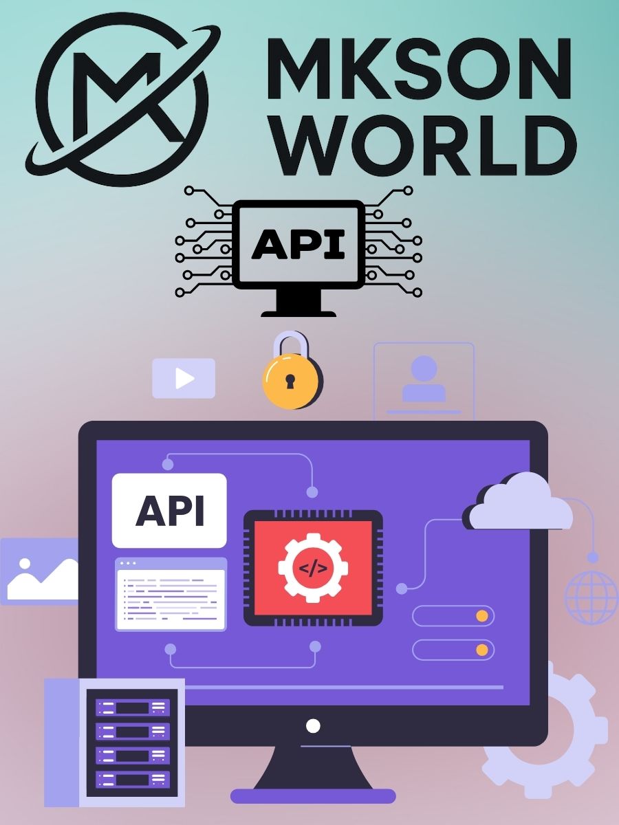 API integration dashboard view by Mkson World