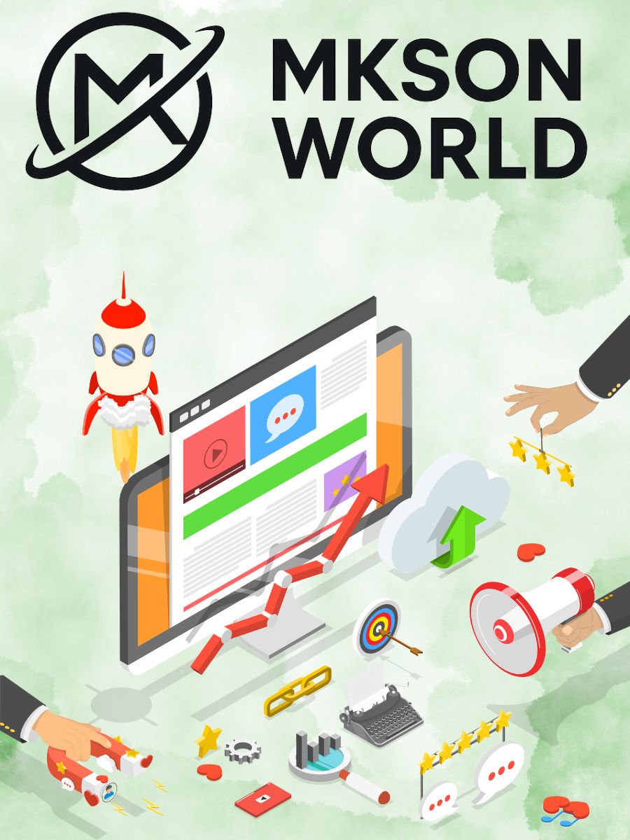 Digital marketing strategy by Mkson World