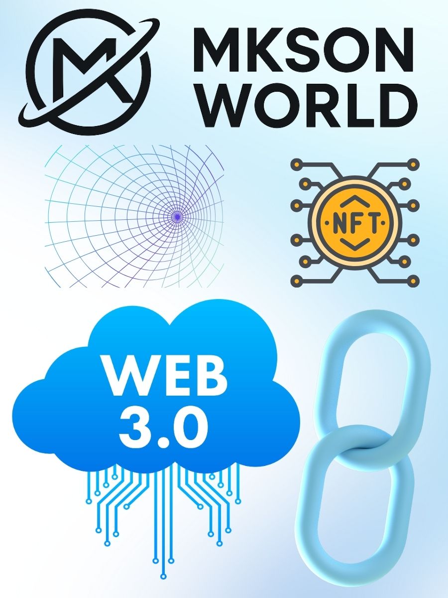 Web3 and NFT branding design by Mkson World